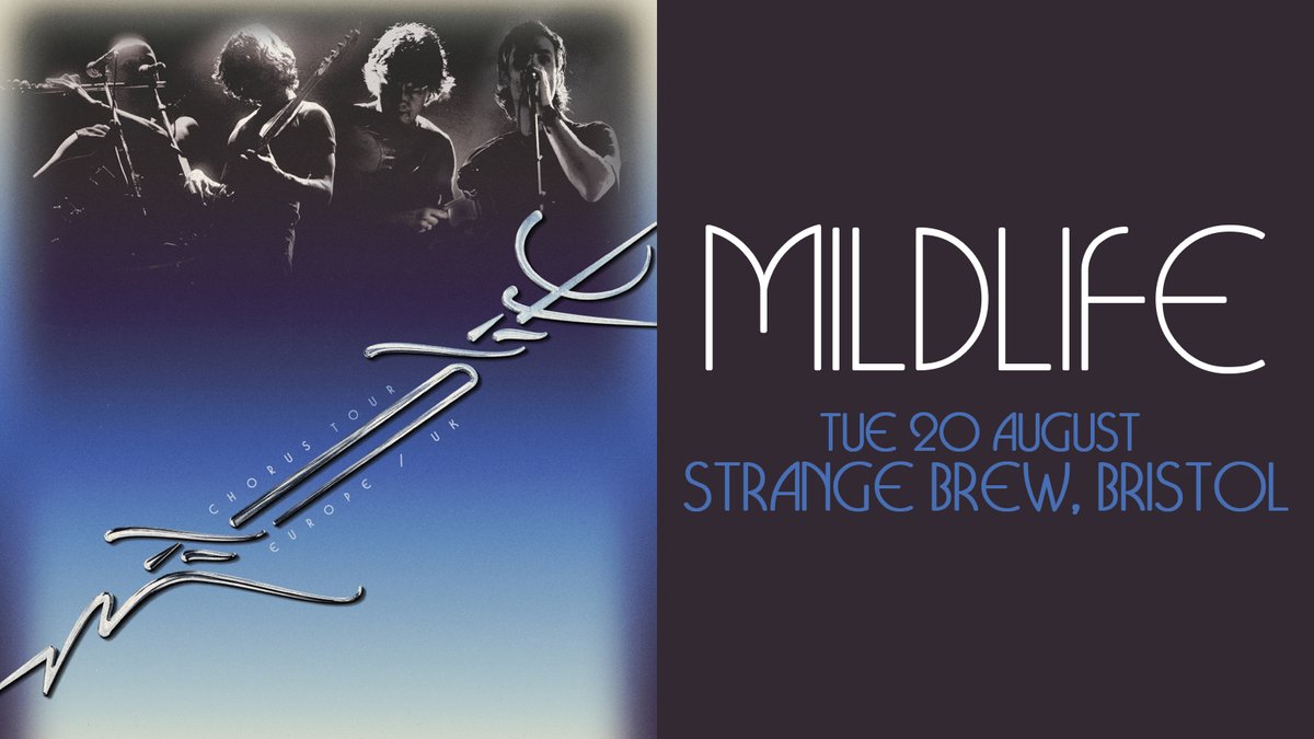 NEW & ON SALE >> Combining jazz, dance and psychedelic music #Mildlife will play @strangebrewbriz in June 🙌 Get tickets now 👉 metropolism.uk/qxpB50Qt5QT