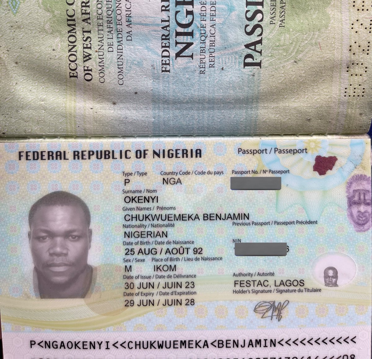 Found this passport on the road, please let’s find the owner