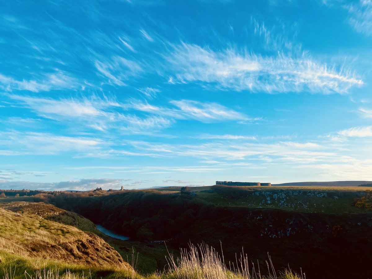 Evening light #Downhill #Castlerock