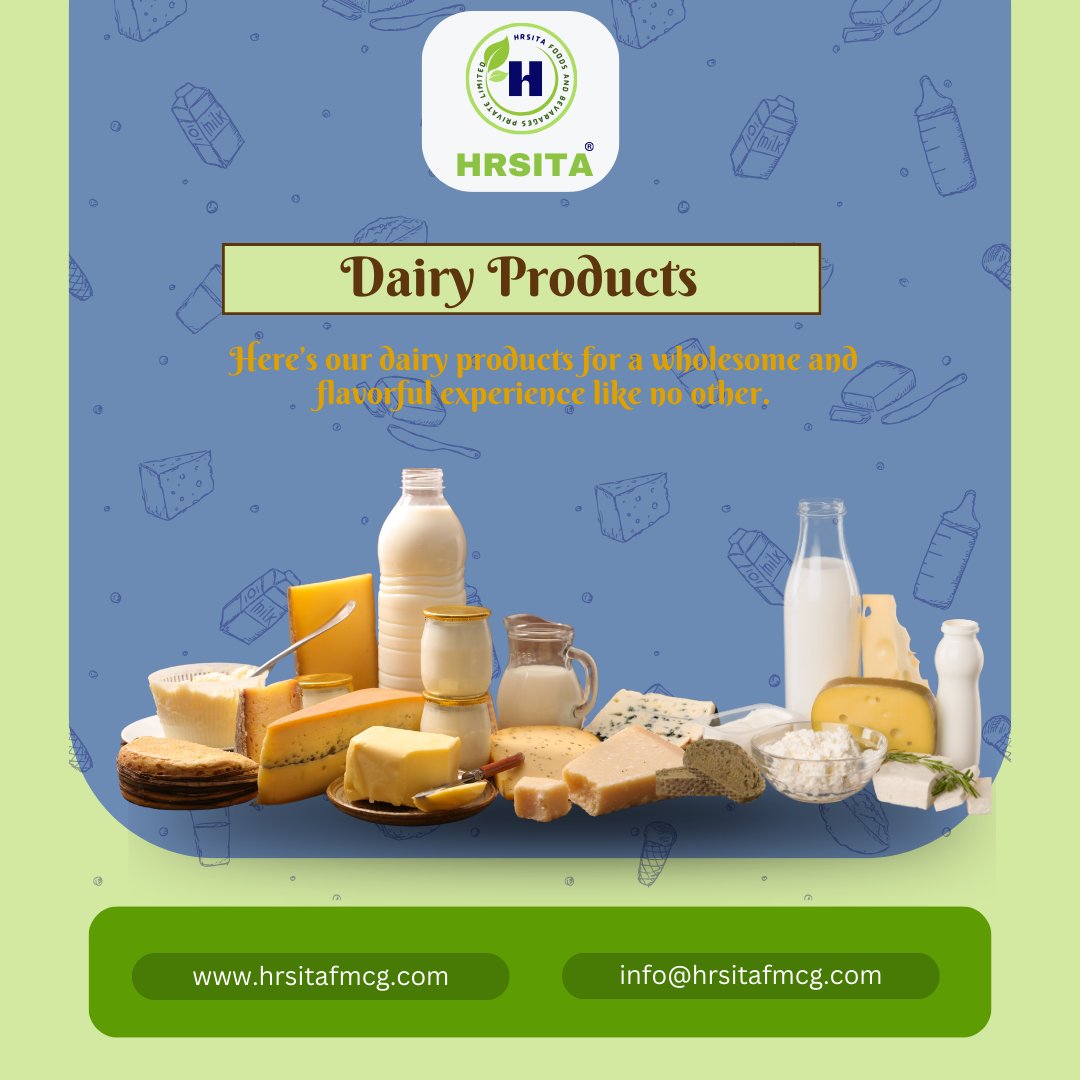 Hrsita365882's tweet image. Indulge in the creamy goodness in our finest dairy products! From luscious yogurts to rich cheeses, we&apos;re here to elevate your taste buds to new heights. Dive into freshness, dive into Hrsita. 
#HrsitaProducts #DairyDelights #FreshnessUnleashed