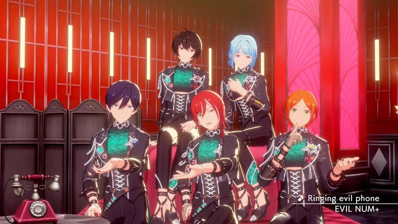 あんスタ SHUFFLE×囁くイービルTELEPHONE イービル 衣装 あんさんぶるスターズ！！【公式】 on X: 