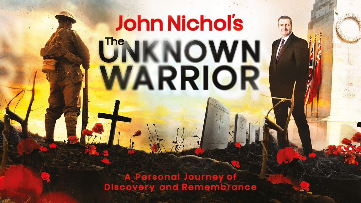 On 29 October, join former RAF Tornado Navigator John Nichol as he delvers into the story of the Unknown Warrior. In this remarkable & highly emotive experience, the audience will be taken back & experience the fervour of those that have gone before us 🎟parkwoodtheatres.co.uk/the-hawth/what…