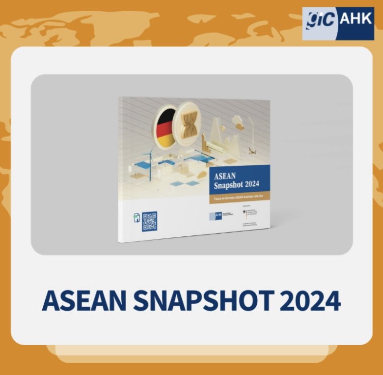Looking for key figures of Germany‘s business relations with ASEAN? The new ASEAN #snapshot provides a broad array of current charts on #trade and #investment. Also included: infographics on economic and demographic developments within #ASEAN. ⬇️ t1p.de/9yc5s