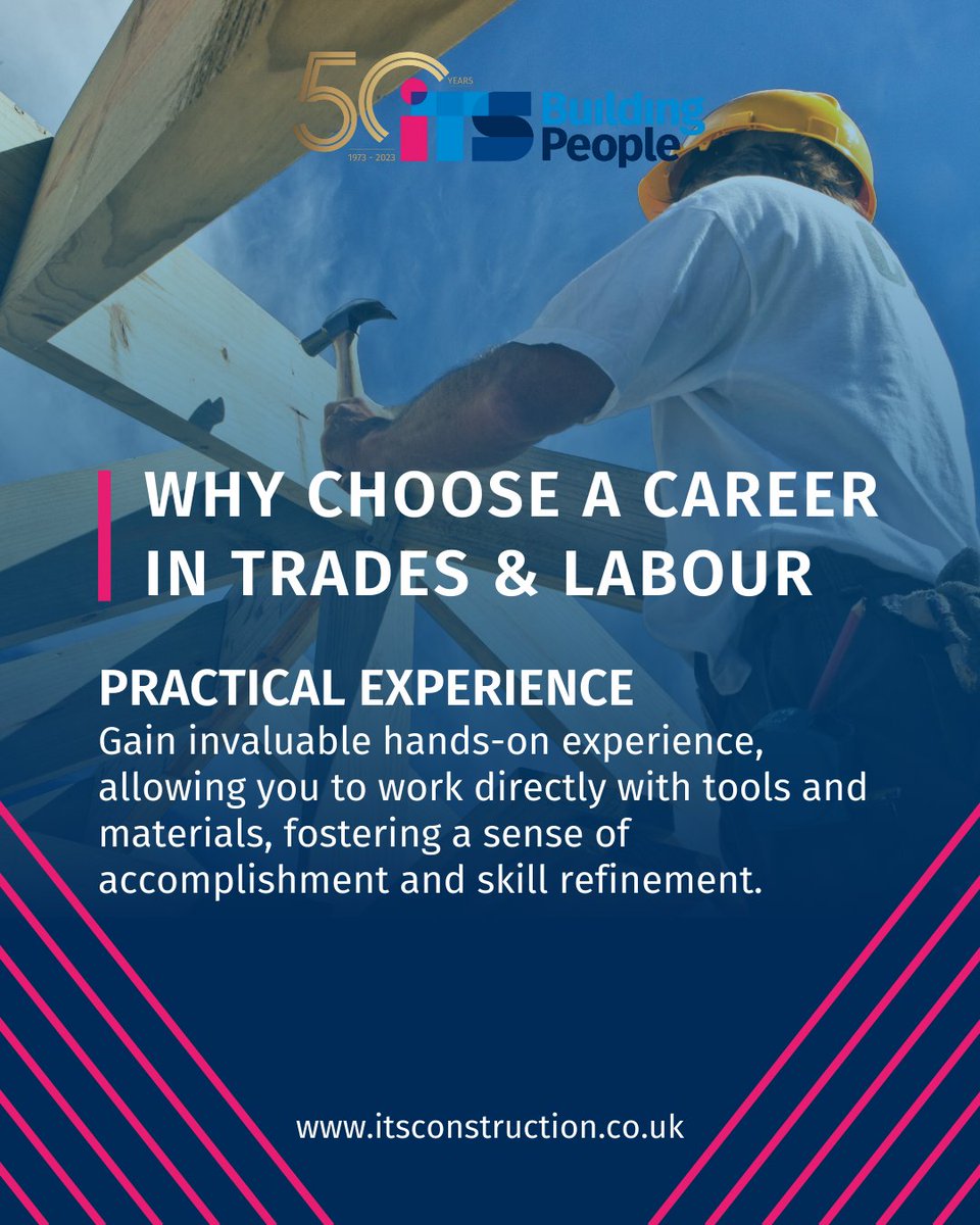 🔨 Dive into a rewarding career with practical experience! Join the construction industry and get hands-on with tools and materials, crafting a fulfilling career path in trades and labour. Let's build together! #ConstructionJobs #HandsOnExperience