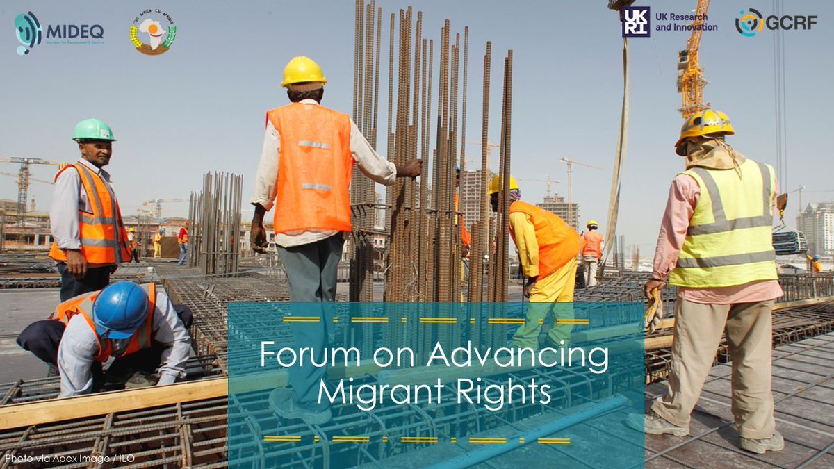 🌐How do migrants organise, mobilise, and build solidarity in the #GlobalSouth? Bringing together activists, trade unions, academics and more, our online forum, organised with @ituc_africa, aimed to share lessons and foster solidarity across boundaries: buff.ly/4b8VSG1