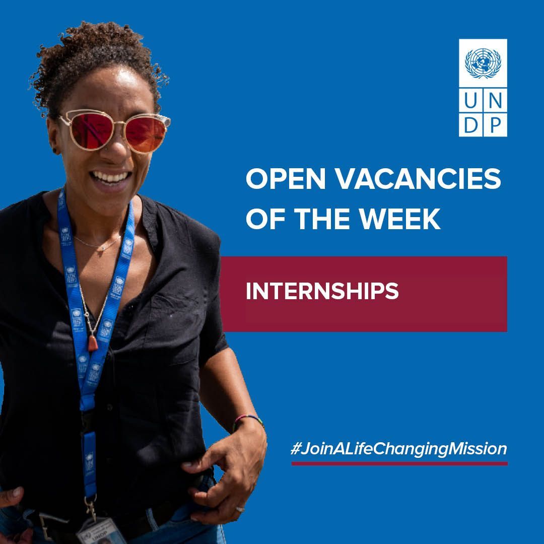📢 Do you want to #JoinALifeChagingMission with @UNDP ✅️ 30 Internship positions are now open at @UNDP. 💼 Explore this week's vacancies here: buff.ly/2HqZrw2 #UNDPCareers