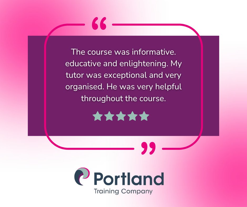 It's time for another #feedbackFriday 🤩

We always love to hear the positive experiences our learners have whilst being with us 😊

#feedback #jobseekercourses #positivefeedback