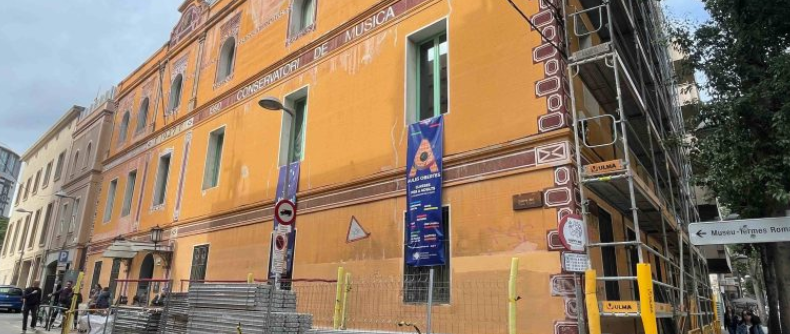 El Conservatori de Música de Badalona està en obres de restauració.
👉laclau.cat/el-conservator…