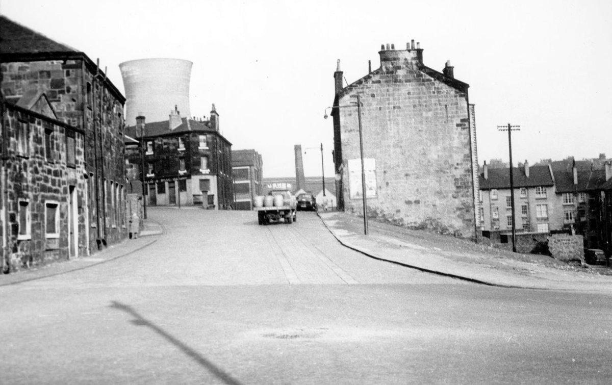 Colinton St, 1963, from Port Dundas Rd  Archive Ref:  D-PL 2/1/517A