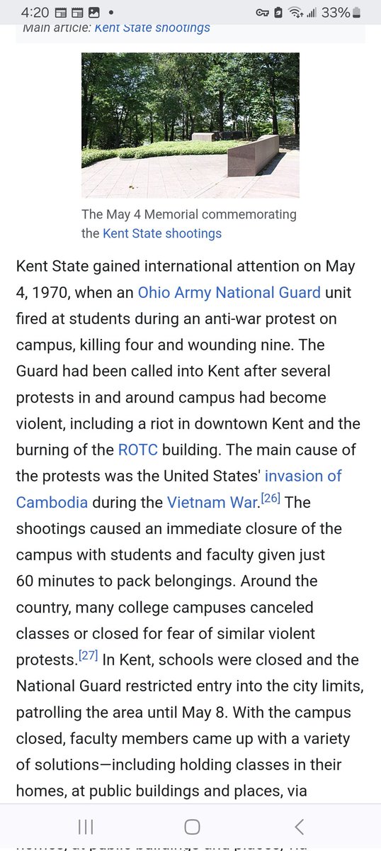 @LeeCamp They won't be happy until they have another Kent State.