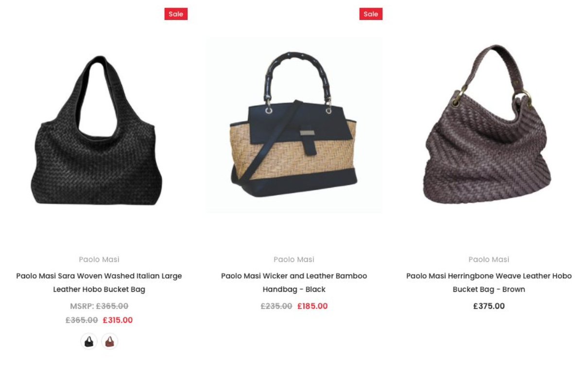 #SALE Paolo Masi woven leather bags Beautiful #handmade luxury #bags in classic woven Italian leather #supportlocal Stylish classic designer handbags handcrafted by Italian artisans #gifts attavanti.com/brands/paolo-m…… free UK delivery #firsttmaster #MadeInItaly #SmallBizFridayUK