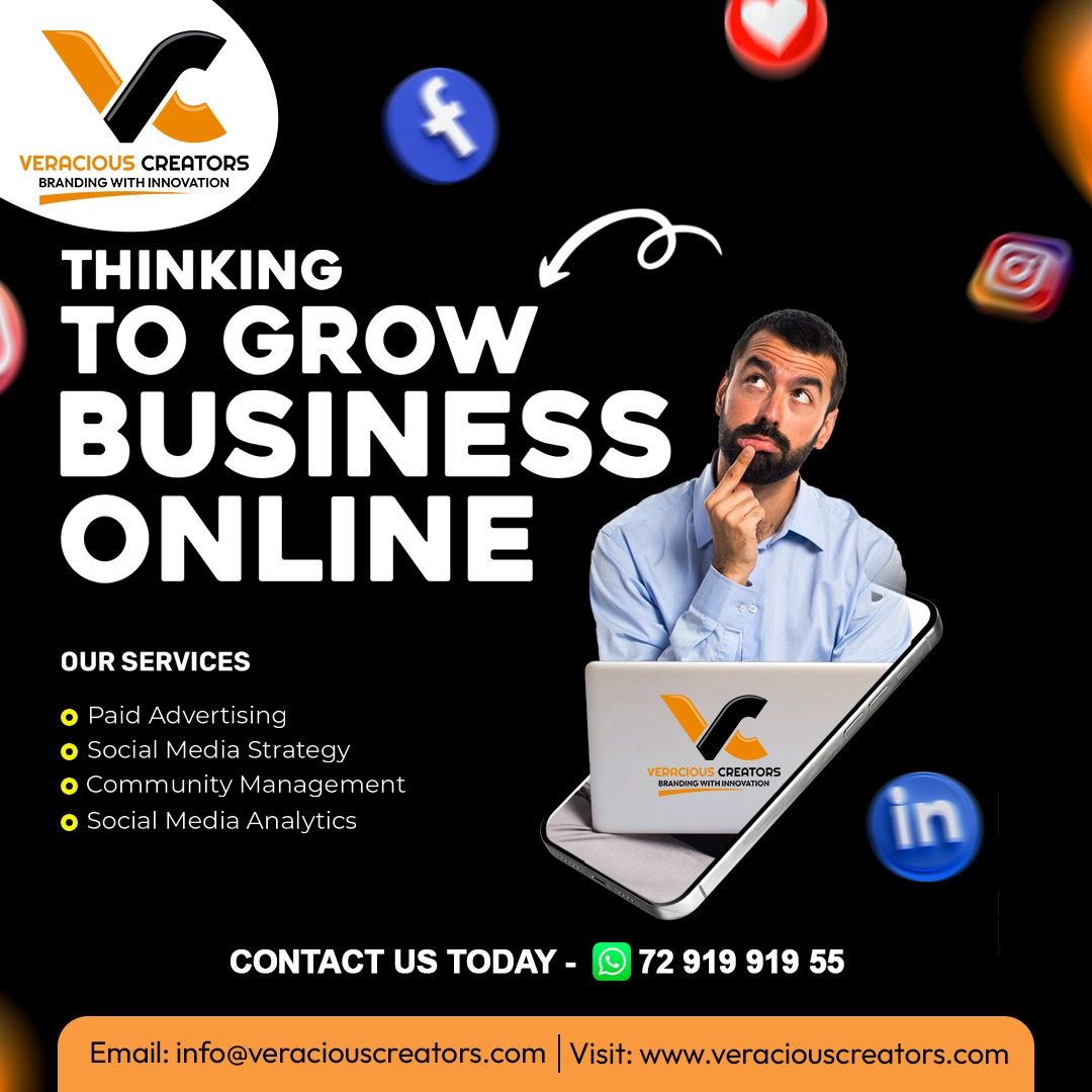 'Unlock the power of digital with our expert guidance. Let's elevate your brand's online presence together! 💻✨ #DigitalTransformation #BrandElevation'
72 919 919 55
🌐veraciouscreators.com