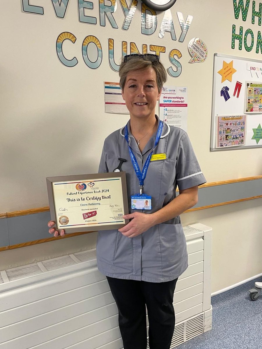 Claire Holloway from Phillip Ward@ SRP site has been awarded Go For It funding. This will go towards resources aimed at alleviating stress,reducing boredom, along with dementia-friendly toys (such as 'reborn' dolls) & much more to support wellbeing of their patients! Well Done🏆