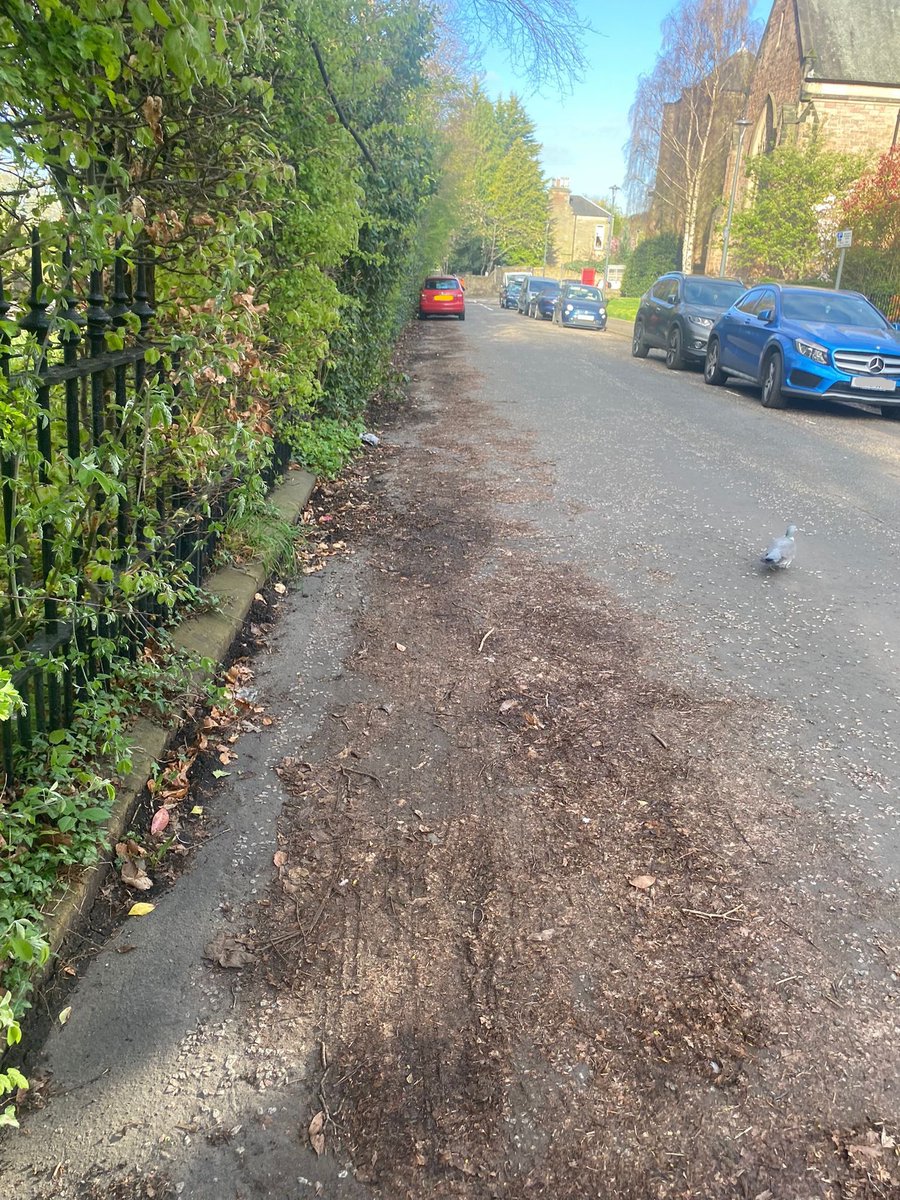 Thank you to the residents of Abinger Gardens for helping our crews by moving their cars so they could get in to do a spring clean ✨