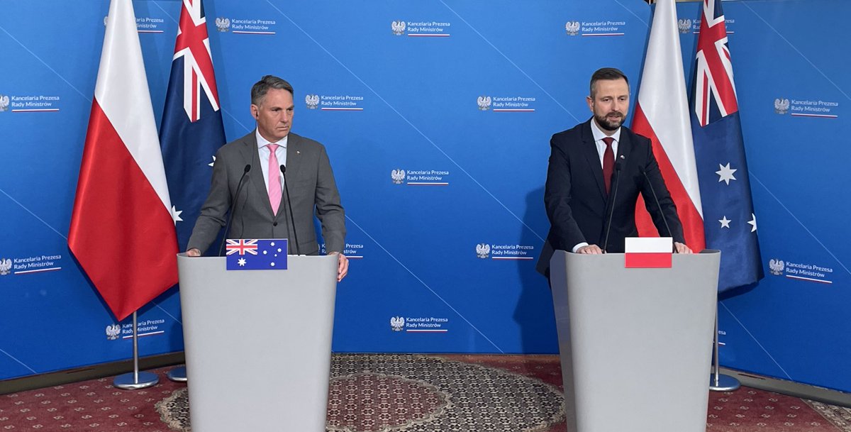 Wicepremier W. @KosiniakKamysz: Australia to nasz przyjaciel, ale także ważny partner w dziedzinie bezpieczeństwa i gospodarki. Łączy nas także wspólna historia działań na wielu płaszczyznach. Podejmujemy wyzwanie w zakresie przygotowania umowy o współpracy obronnej 🇵🇱i 🇦🇺.…