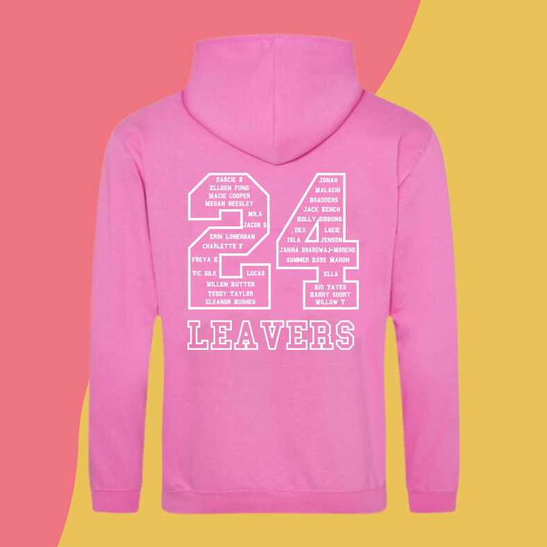 Customise your own leavers hoodies with Bubble Customised Clothing. Mark this special milestone with personalised designs that capture your school spirit. Create a keepsake that will be cherished forever. 🌟 Let's make your leavers' moments unforgettable! 🎓 #LeaversHoodies