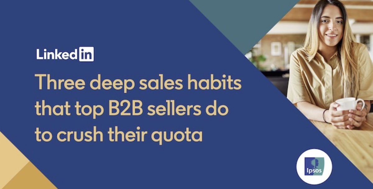 The 'Deep' Habits That Power B2B Sales Success [Infographic] @MarketingProfs marketingprofs.com/chirp/2024/509… #infographic #b2b #b2bsales #falconedesign #marketingtips #digitalmarketing #linkedin #linkedintips #networking #salestips