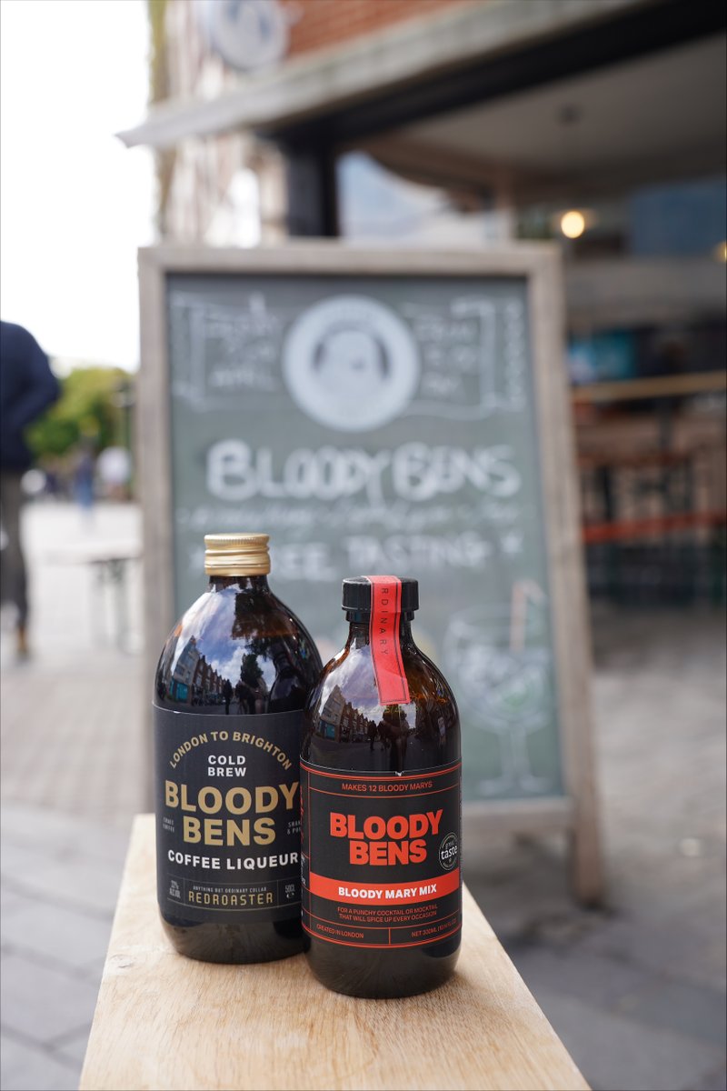 We've also got a free walk-in tasting happening this evening from 5pm onwards with Bloody Bens! We will be sampling their Coffee Liqueur - Bloody Mary Mix - Signature Gin