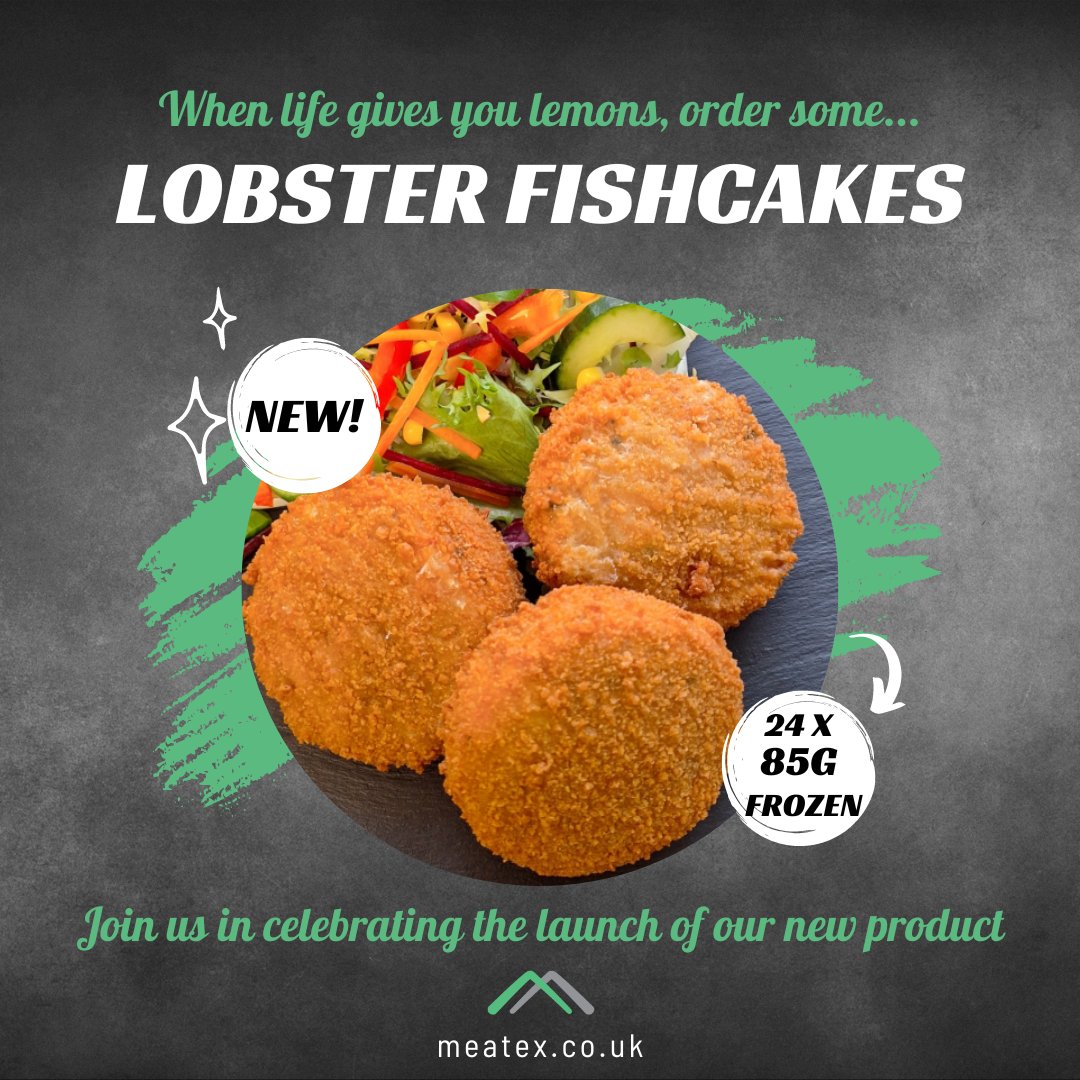 🦞 Check out our delicious Lobster Fishcake!

#meatex #wholesalemeat #meattraders #meatindustry #foodindustry #butchers #britishmeat #meat #wholesale #meatlovers #food #foodie #realfood #foodpix