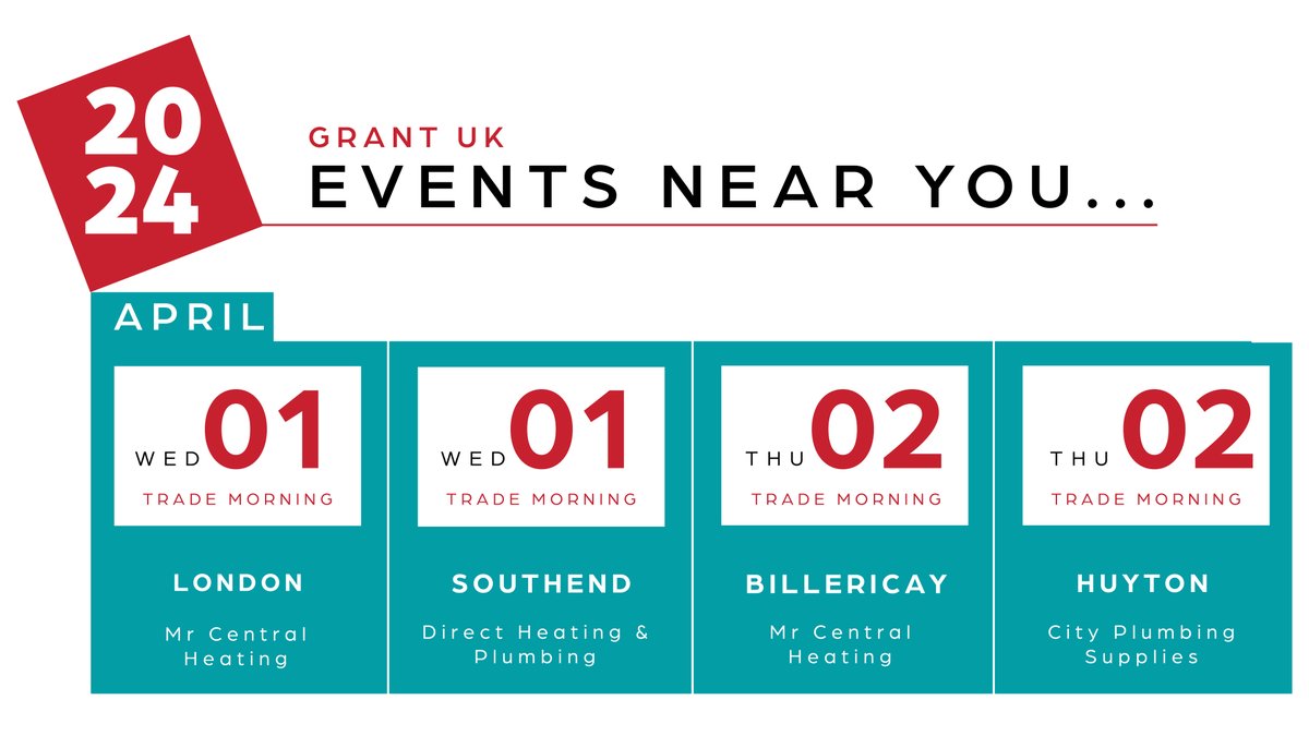 Events near you... For the full list of Grant UK events please visit our events page - bit.ly/GUKEvents