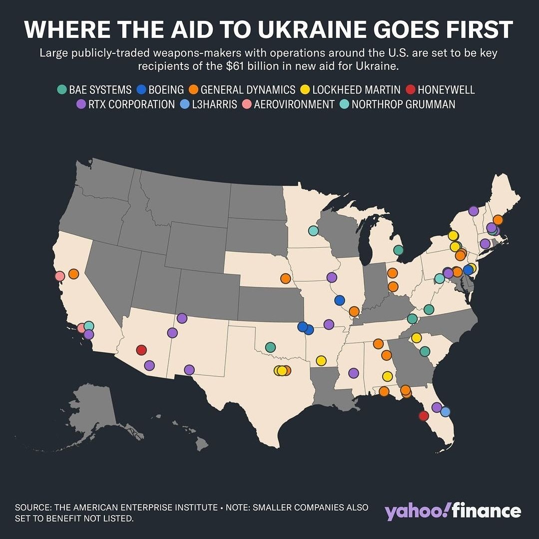 Aid to Ukraine is a no-brainer win win for the US - more jobs AND national security!

#usa #ukraine #supportukraine #ArmUkraineNow #russiaisaterroriststate