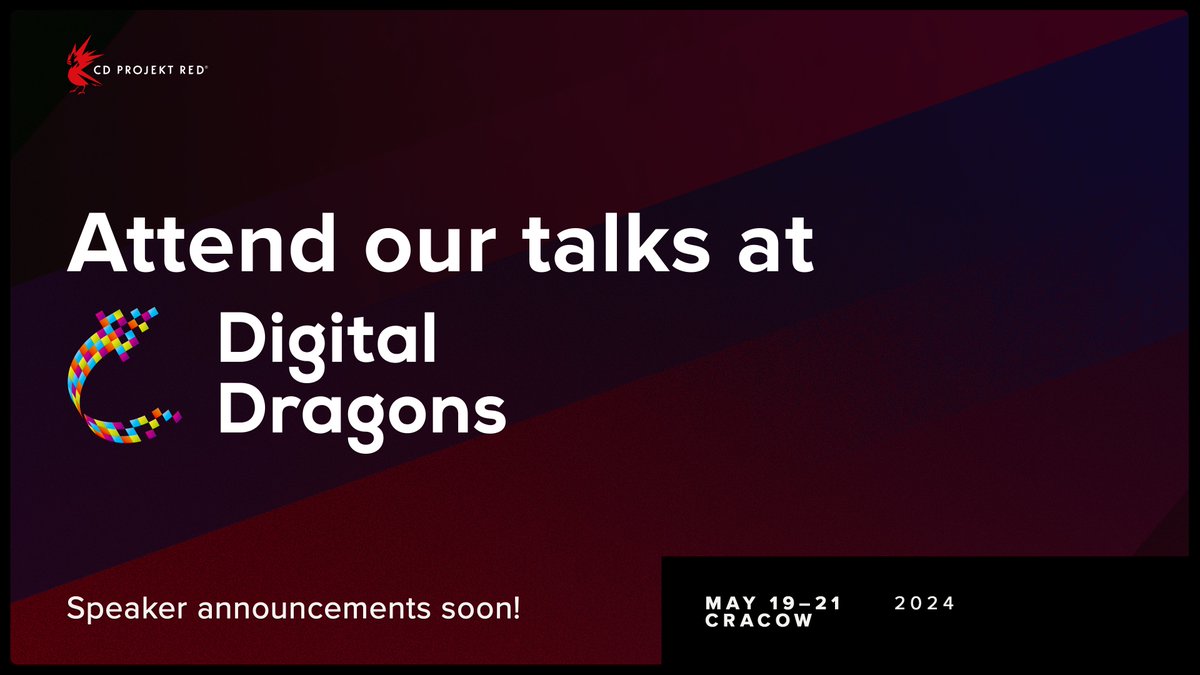 Planning to be in Cracow for this year's Digital Dragons on May 19–21? 🐉 Don't miss the Digital Dragons Awards on May 20th! Cyberpunk 2077: Phantom Liberty has received nominations across 5 categories: 🎮 Best Polish Game 🎮 Best Polish Game Design 🎮 Best Polish Game Visual