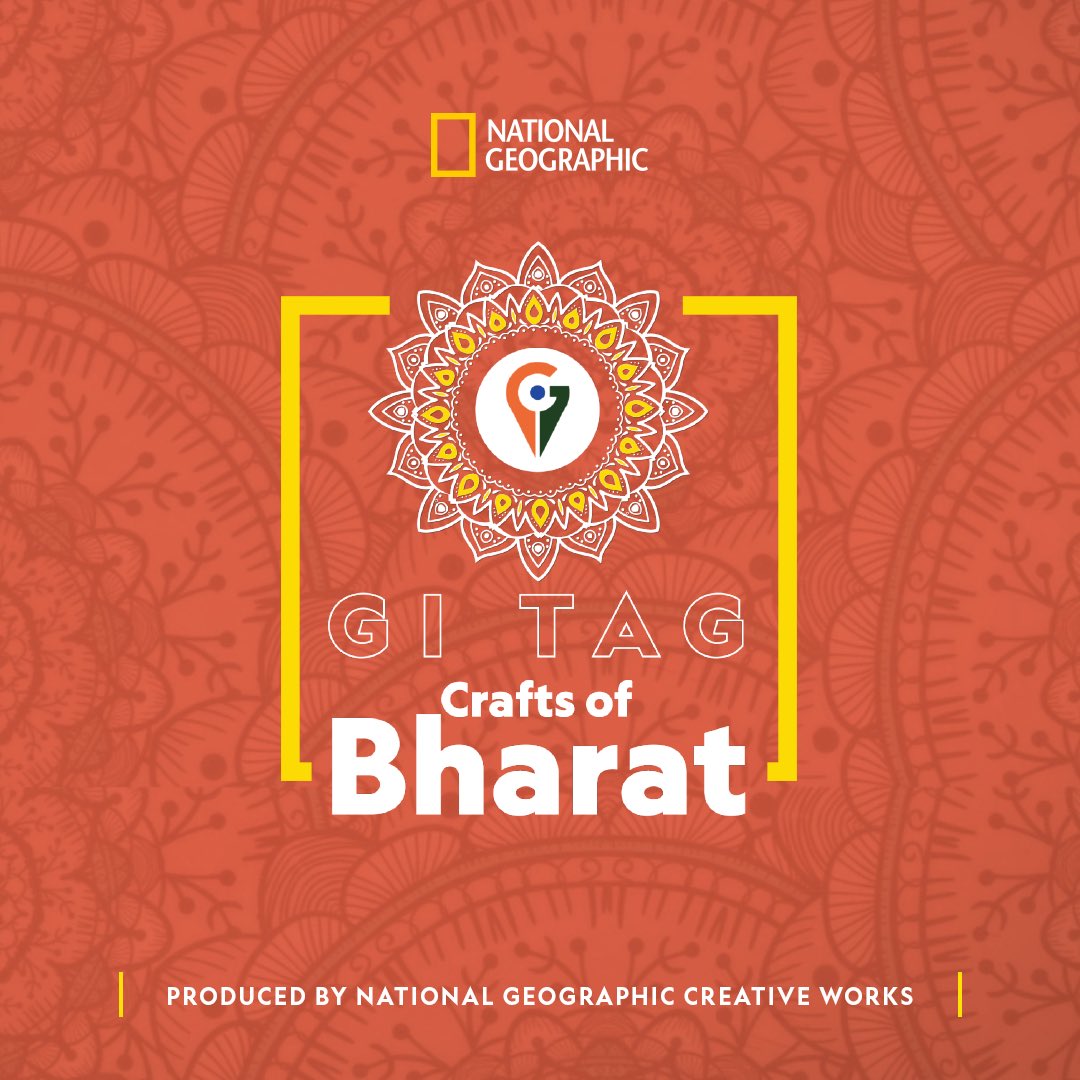 Comment below with your answer. Watch ‘GI Tag Crafts of Bharat’, on National Geographic. #GICrafts #WorldIPDay #BharatGI #GIProductsIndia #TraditionalArt #LetstalkIP #VocalForLocal #InnovateIndia #IPForSDG #IPPowersGrowth #AtmanirbharBharatIP #CelebratingIP #NatGeoIndia