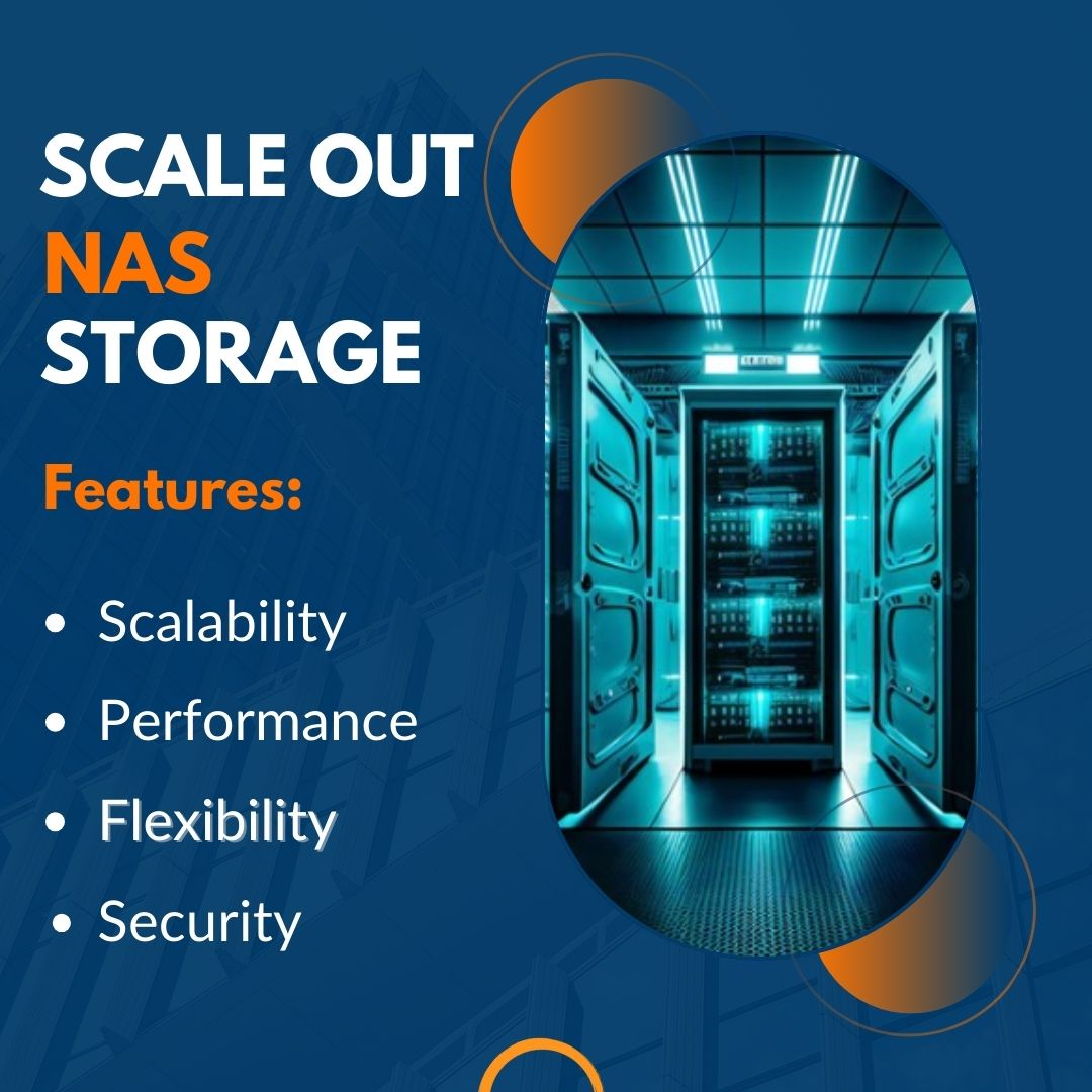 Looking for a data storage solution that grows with your demands? 📈 Discover the efficiency of our Scale-out NAS Storage! 

To know more, kindly visit -  bit.ly/3mXE4dc

#TechSolutions #NASstorage #DataOnDemand #ScaleWithUs #ScaleoutNAS