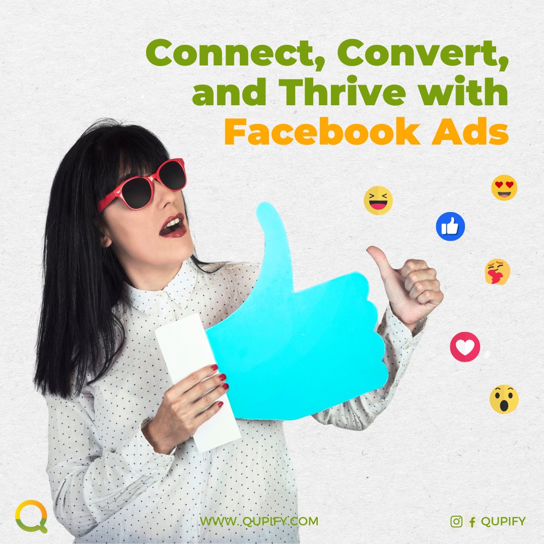📘 Facebook's vast user base and detailed targeting options make it a goldmine for advertisers. Learn strategies for crafting effective Facebook ads that drive results. Explore more on our website. 🌐 qupify.com 📧 hello@qupify.com #FacebookAds