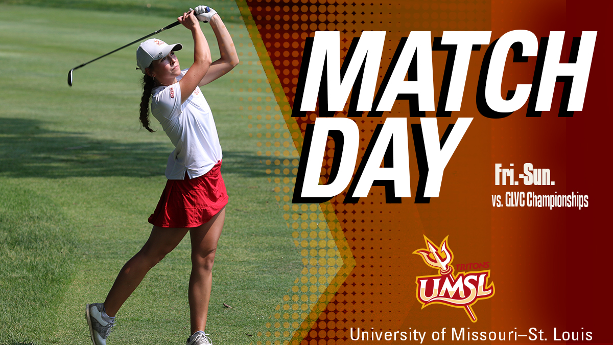 .@umslwomensgolf begins its quest for a #GLVCwgolf #GLVCchamps today with the 1st 2 rounds of the championship tournament at Oakwood C. C. in Coal Valley, Ill. The Tritons tee off at 7:30 a.m. #FeartheFork🔱#tritesup🔱 🎥- glvcsn.com 📊- results.golfstat.com/public/leaderb…