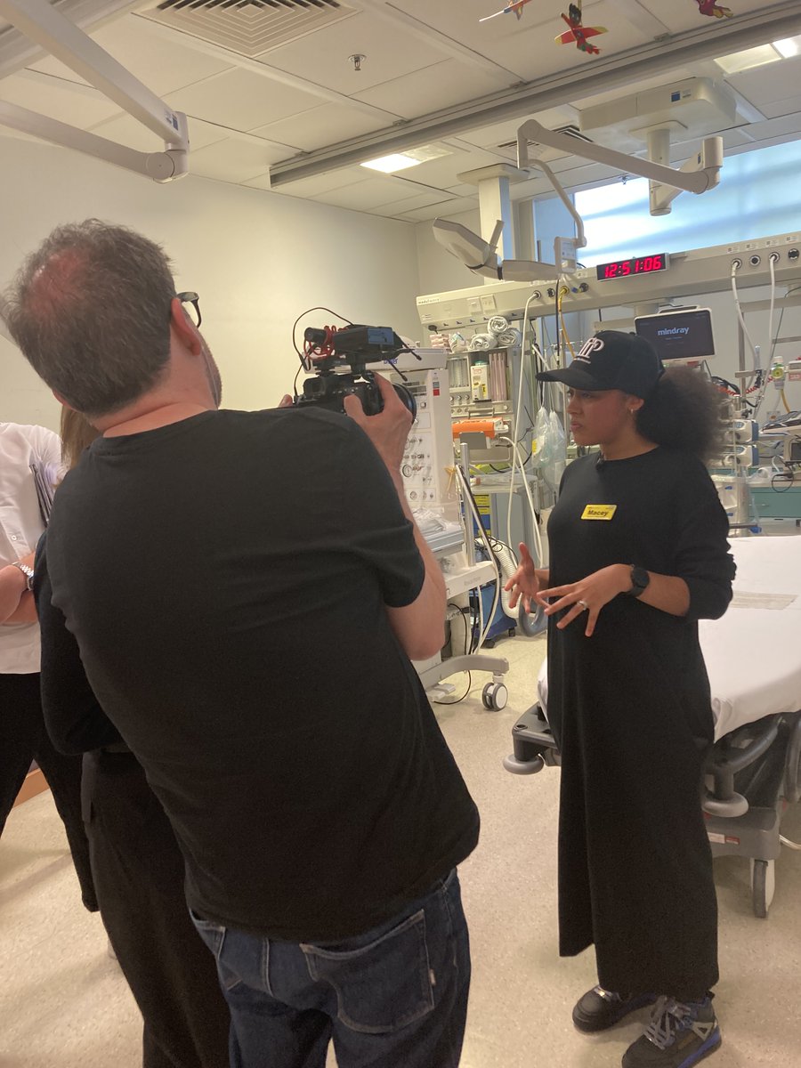 Here's a sneak peek of what we've been up to this week at The Royal London Hospital 🎥 Stay tuned to find out what we've been filming 👀 @StGilesTrust