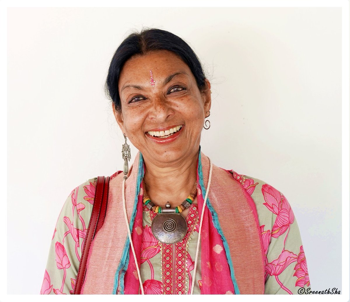 Portrait of an #Artist: #Kuchipudi and #Bharatanatyam dancer Mallika Sarabhai. #Dance #Art #portraitphotography #portrait 
#photography #India #Asia #World
#classicaldance