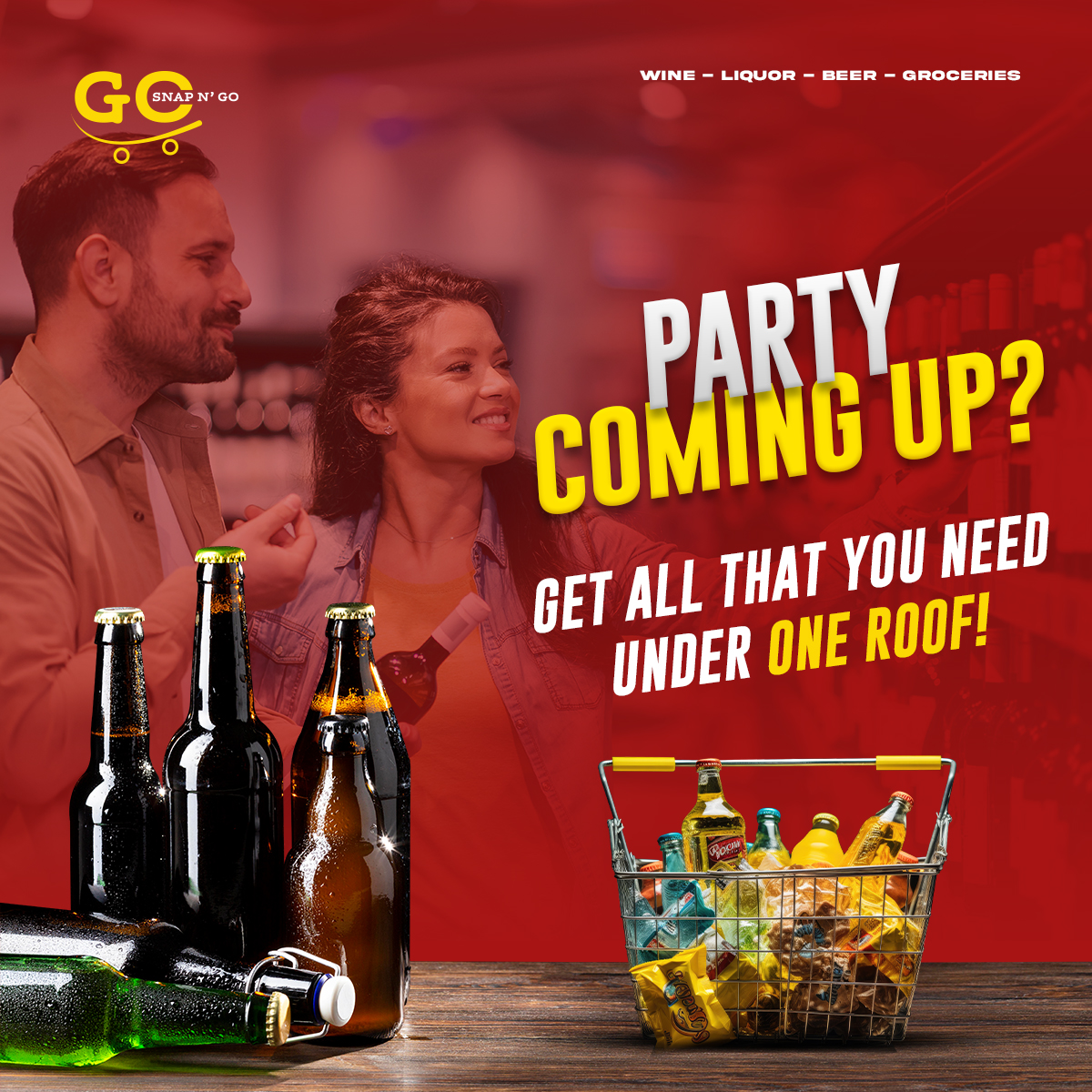 Throwing a party? Just head over to SNAP N' GO! We've got aisles brimming with everything you could possibly need.

Let's make your party one to remember!

#PartySupplies #PartyReady #PartyEssentials #FestiveFinds #MakeMemories