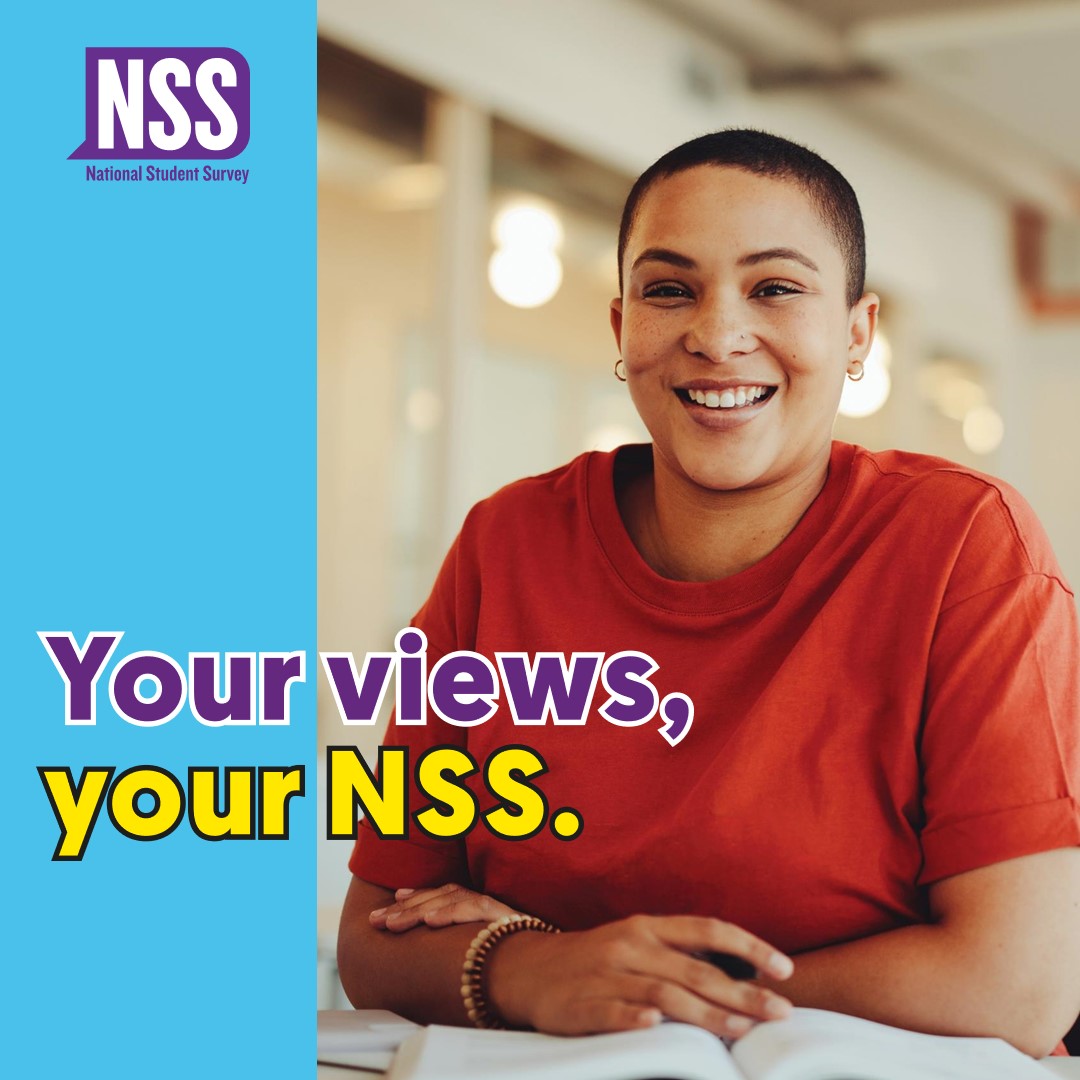 There's still time to complete the National Student Survey! The deadline is 30 April. Final year undergraduate students can complete the NSS to give feedback on their higher education experience that could improve courses for future students. Learn more: thestudentsurvey.com