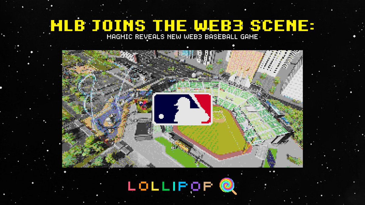 ⚾At the Game Developers Conference in SF, Magmic unveiled an exciting #MLBWeb3 game! This innovative title lets players build & manage their own baseball stadium, with official licenses from MLB and the MLB Players Association. This hits home run in the digital world!🎮