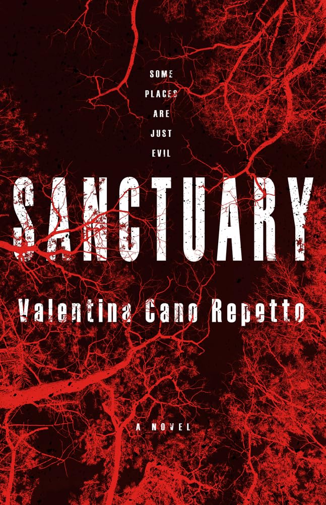 'Sanctuary' by Valentina Cano Repetto is a gothic horror novel set in a derelict mill where Sibilla slowly realises that she and her child are at risk as her husband becomes increasingly secretive. #bookrecommendations #tbrlist #horror #gothic #santuary #valentinacanorepetto