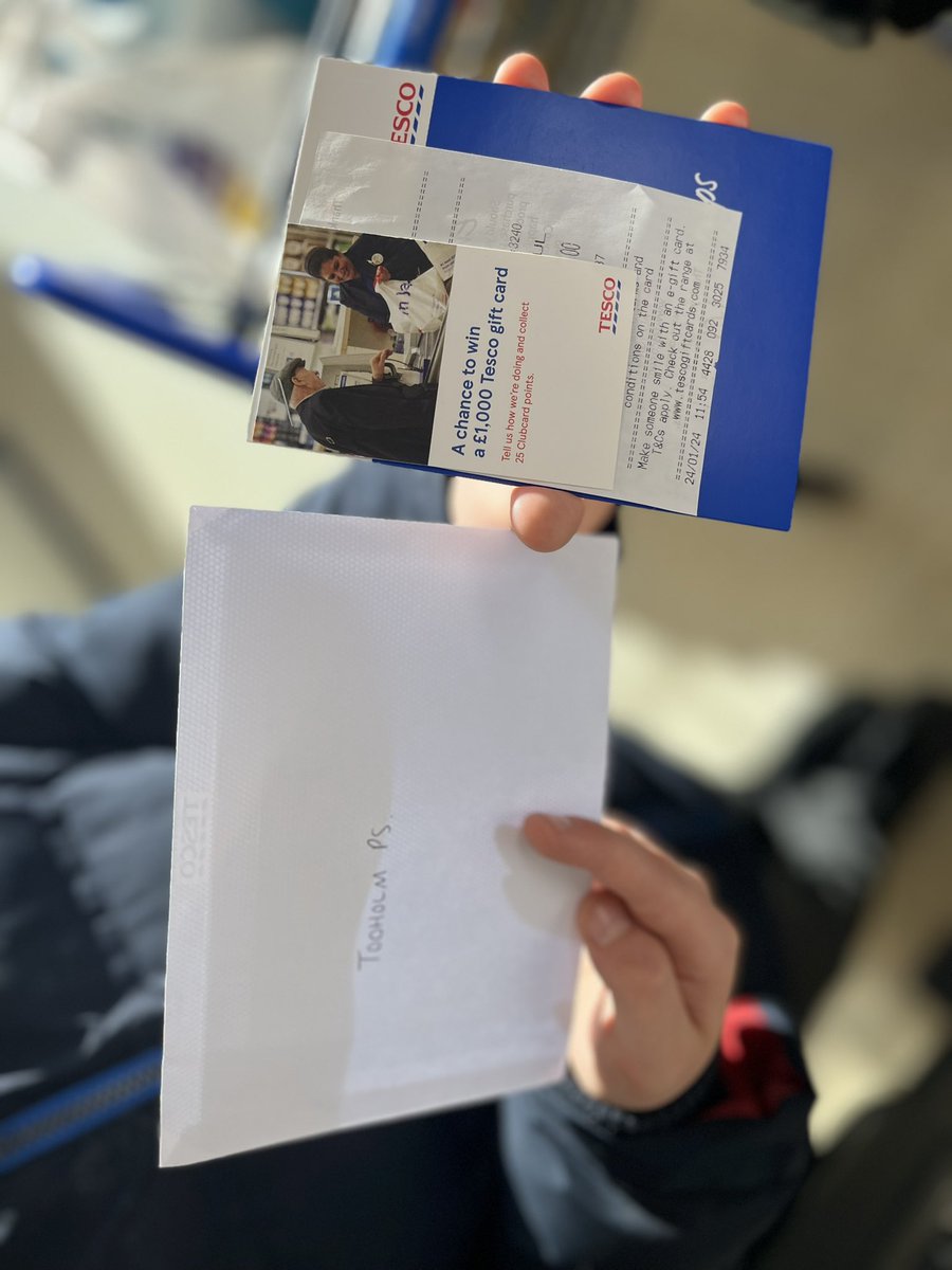 TodholmPs's tweet image. Some of our P6 pupils got a wonderful gift card from @TescoLinwood to support their mission of providing every child with a healthy breakfast each morning. They visited the store and picked out lots of tasty foods. #globalgoals #zerohunger