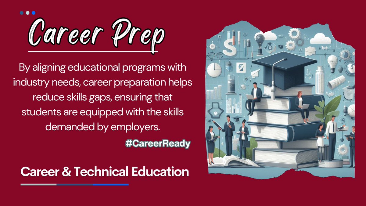 Career prep closes skills gaps by aligning education with industry needs, ensuring students have the skills employers seek. #CareerReady #Passion4CTE @NCCE_EdTech