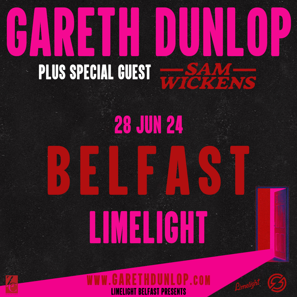 Belfast! Delighted to tell you that the wonderful @SamWickens will be opening up the show on June 28th at The Lime Light ! Like a lot of folks - I’ve been a fan of Sams music for a long time… If you aren’t familiar yet - you’re in for a serious treat! garethdunlop.com/liveshows