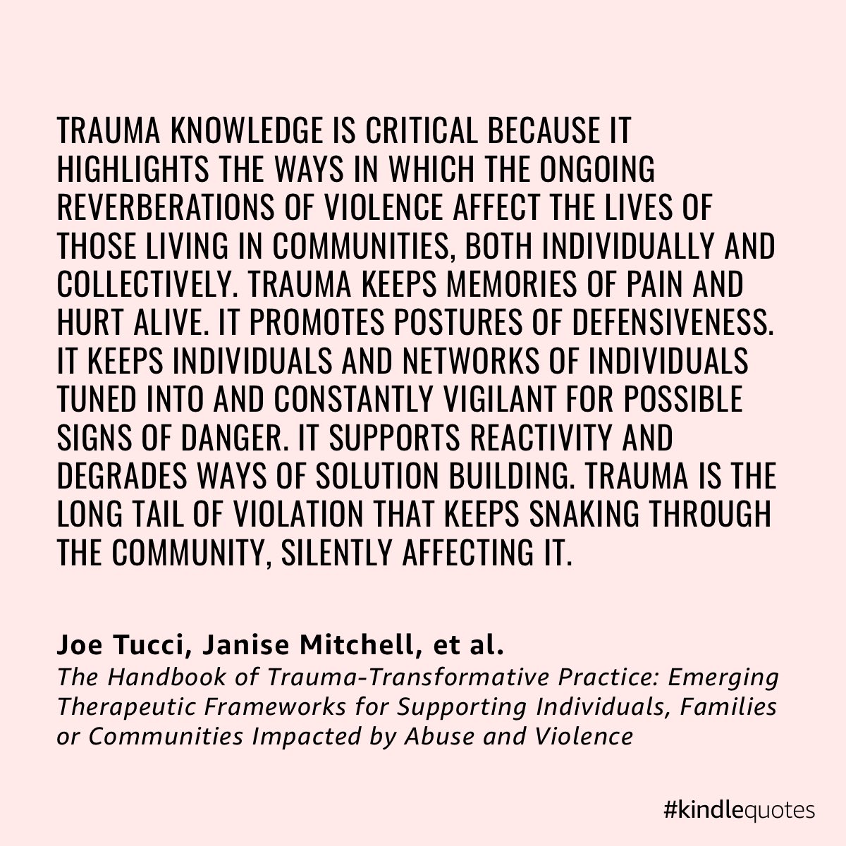 So true. 🥰 #traumainformed #collectivetrauma a.co/5XXZkaQ