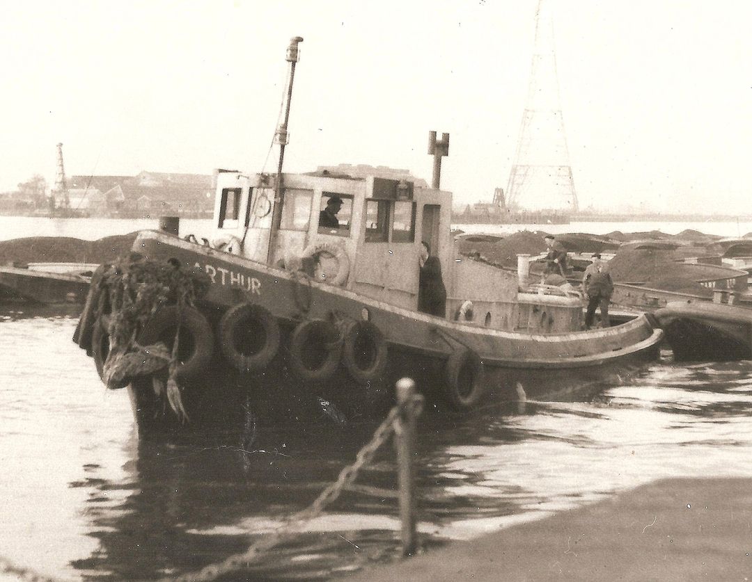 Arthur (1956-1971) sold overseas in 1971. Sunk 1980s
