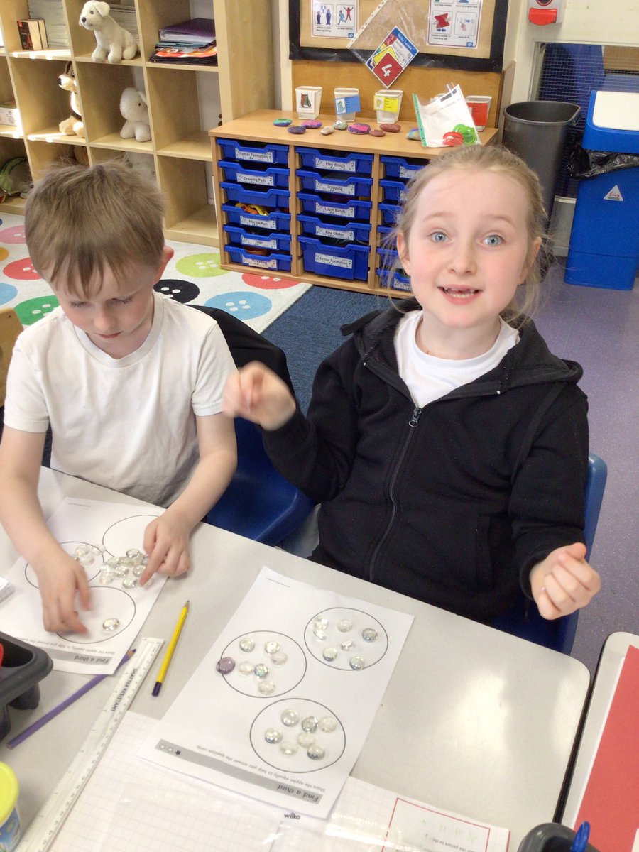 A practical maths lesson today. We are finding a third. <a href="/HighBankSchool/">High Bank JIN School</a>