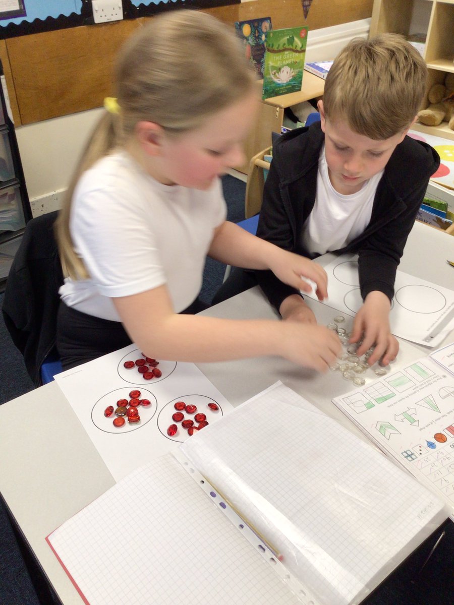 HighBankJIN_Y2's tweet photo. A practical maths lesson today. We are finding a third. @HighBankSchool https://t.co/fENFPf1o7r