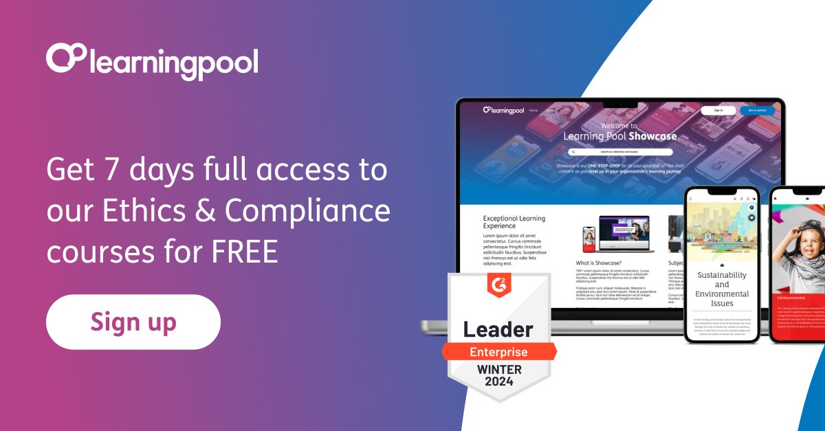Ready to see what award-winning Adaptive Compliance technology looks like? Come see the smarter eLearning solution in action! Sign up here for access: hubs.ly/Q02v7Y5m0
