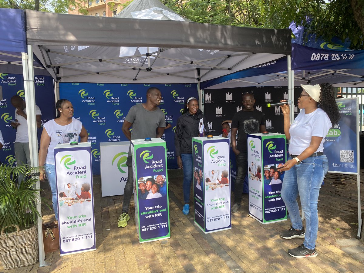Get ready for an exciting day filled with interactive and educational road safety games at Promenade Centre with the RAF and @Metrofmsa. There are also great prizes up for grabs! Remember, your trip shouldn’t end with RIP. #SafeRoadsSecureFutures #MMA24 #RoadSafety