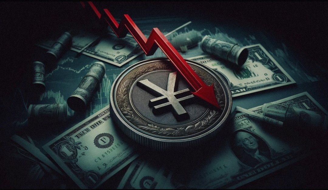 JUST IN: 🇯🇵 Japan's Yen falls below 156 per US Dollar for the first time since 1990.

#forextrading #forextrading #forextrader #YenNews #Japan #BTC #Bitcoin