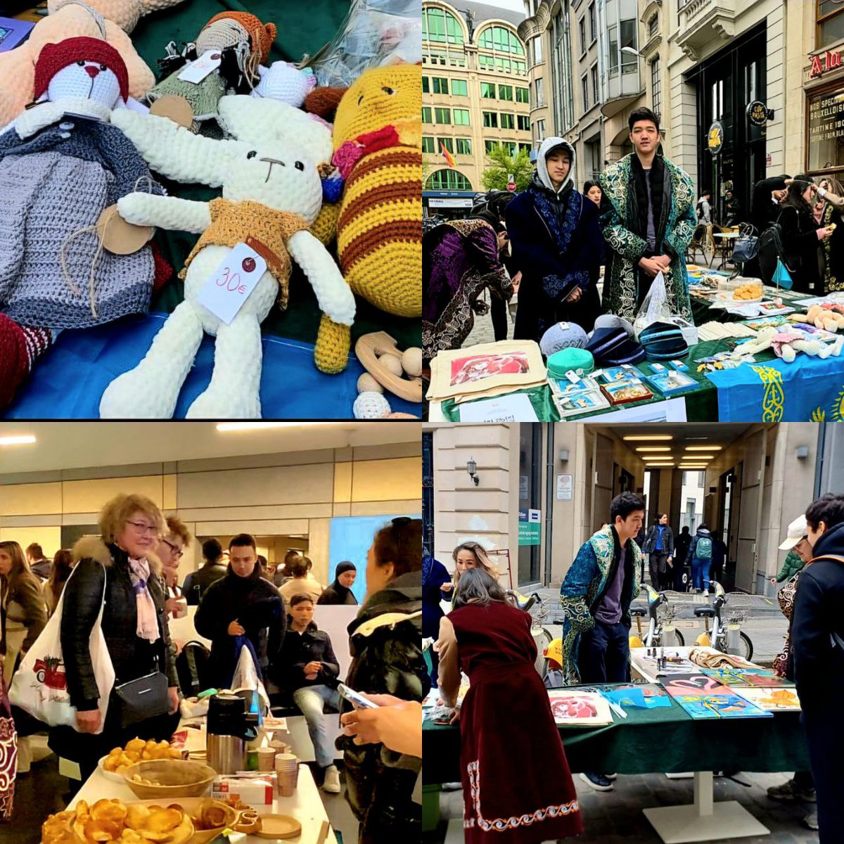 🕊 “Qazaq Society” of students and citizens of #Kazakhstan living in Belgium hosted a charity event at the @KU_Leuven #Brussels campus to raise funds for citizens affected by large-scale #floods in several regions of 🇰🇿 gov.kz/memleket/entit…