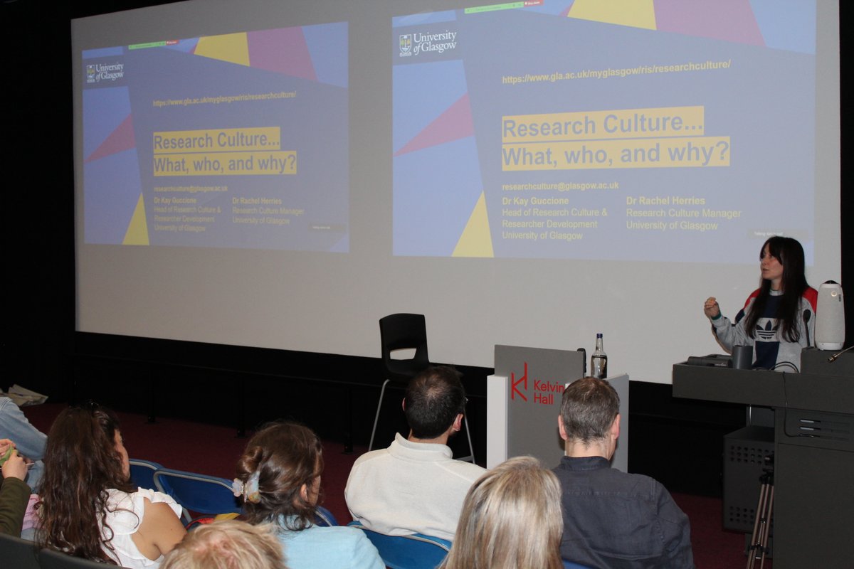 We have just covered research culture: role models and inclusivity in research - such important topics Thanks to Kay Guccione @kayguccione for all the great information -lots to follow up on gla.ac.uk/myglasgow/ris/… gla.ac.uk/myglasgow/ris/… #SBOHVMResearch #SBOHVMAwayDay