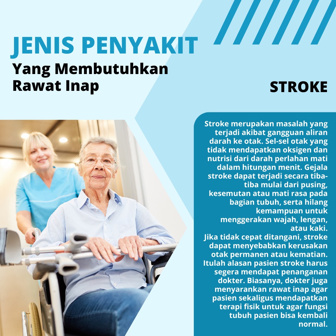 Penyakit stroke jika tidak cepat ditangani dapat menyebabkan kerusakan otak permanen hingga kematian, biasanya dokter menyarankan untuk rawat inap sebagai langkah untuk penanganannya. @AXA_Mandiri 

#axamandiri AXA Mandiri #ONEPIECE1113