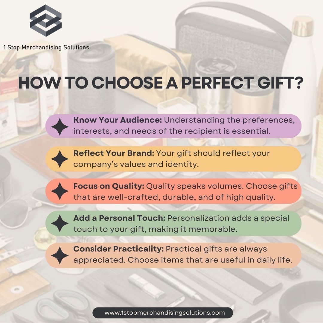 Finding the perfect gift is an art. Consider the recipient's interests, the occasion, and the message you want to convey. Personalized and thoughtful gifts leave a lasting impression. #CorporateGifting #ThoughtfulGesture'